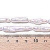 Natural Baroque Pearl Keshi Pearl Beads Strands PEAR-S010-30-03-5