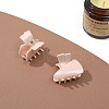 Carrot Cellulose Acetate Claw Hair Clips PW-WG84AD4-04-1