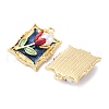 Alloy Enamel Pendants FIND-M060-09D-G-2