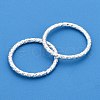 Iron Textured Jump Rings IFIN-D086-05-S-1