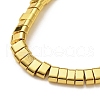 Electroplated Non-magnetic Synthetic Hematite Beads Strands G-E495-11B-02-5