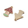 Thanksgiving Day Alloy Enamel Pendants ENAM-D060-01H-KCG-2