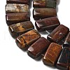 Natural Polychrome Jasper/Picasso Stone/Picasso Jasper Beads Strands G-L585-D01-01-4