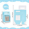 Paper Gift Storage Boxes with Visible Window CON-WH0110-003B-01-2