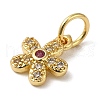 Rack Plating Brass Pendants KK-M271-07G-2