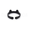 Men's Alloy Cuff Finger Rings RJEW-N029-054-2