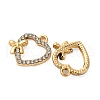 Alloy Rhinestone Pendants PALLOY-S052-01G-C-2