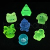 14Pcs 7 Styles Christmas Theme Magic World Luminous Resin Display Decoration FIND-YW0005-81-4