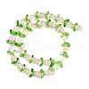 Transparent Glass Bead Strands GLAA-K070-02B-2