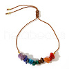 Natural & Synthetic Mixed Stone Beaded Bracelet ZI7902-5