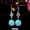 Turquoise Dangle Earrings for Women WG2299-7-1