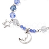 Glass Beaded Bracelets BJEW-JB11610-01-3