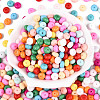 Opaque Baking Paint Glass Seed Beads SEED-N008-03A-M-2