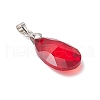 Teardrop Glass Pendants PALLOY-JF03741-4