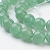 Natural Green Aventurine Beads Strands GSR10mmC024-2