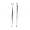 304 Stainless Steel Pendants STAS-L282-005P-03-1