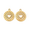 Ion Plating(IP) 304 Stainless Steel Pendants STAS-L268-013G-2