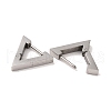 Non-Tarnish 3 Pairs 3 Styles 304 Stainless Steel Hoop Earrings for Women EJEW-K279-02P-3