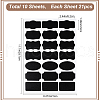 PVC Blank Self-Adhesive Chalkboard Stickers DIY-WH0349-205B-2