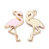 Alloy Enamel Pendants ENAM-G124-08B-2