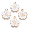 Alloy Enamel Pendants ENAM-S121-115N-1