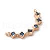 Brass Pendants X-KK-C062-038G-01-2