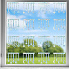 16Pcs Waterproof PVC Colored Laser Stained Window Film Static Stickers DIY-WH0314-096-1