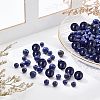  120Pcs 3 Styles Natural Lapis Lazuli Beads Strands G-NB0003-68-5