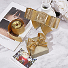 Sparkle Wired Edge Polyester Ribbon OCOR-WH0071-026A-6