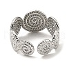 304 Stainless Steel Open Cuff Rings RJEW-Z018-31P-3