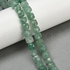 Natural Green Strawberry Quartz Beads Strands G-H078-C42-6mm-1