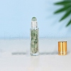 Natural Green Aventurine Roller Ball Bottles BOTT-PW0011-70B-01-1