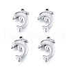 Non-Tarnish 304 Stainless Steel Pendant STAS-B027-09P-3