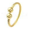 Brass Cuff Bangles BJEW-Q060-02G-4