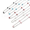 304 Stainless Steel Cable Chain Necklaces NJEW-JN03629-1