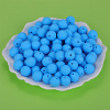 Round Silicone Focal Beads SI-JX0046A-14-3