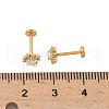 304 Stainless Steel Opal Stud Earrings EJEW-B143-01G-07-5