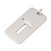 304 Stainless Steel Pendants STAS-M115-01P-T-2