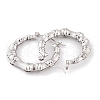 Non-Tarnish Bamboo Joint 304 Stainless Steel Hoop Earrings for Women EJEW-G388-01P-2