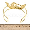304 Stainless Steel Cuff Bangles for Women BJEW-M082-07G-5