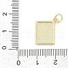 Brass Enamel Charms KK-G522-44G-01-2