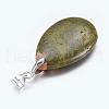 Mixed Gemstone Pendants G-R118-3