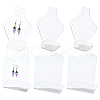 4Pcs 2 Styles Acrylic Earring Display Frame EDIS-YW0001-07-1