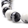 Natural Zebra Jasper Beads Strands G-S259-39-8mm-3
