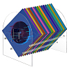 Arch Shaped Acrylic Vinyl Record Storage Holder Rack ODIS-WH0070-02-1