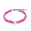 Natural Chalcedony Beaded Bracelets for Women CG6931-11-1
