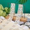 Flower Pattern Lace Embroidery Organza Trimming OCOR-FG0001-30-5