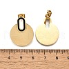 304 Stainless Steel Stud Earrings EJEW-Q030-01G-A-3