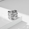 Cross 304 Stainless Steel Finger Rings FS-WG16BAC-01-2