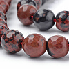 Natural Mahogany Obsidian Beads Strands G-Q462-93-10mm-3